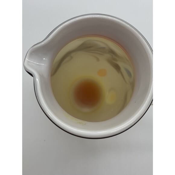 Vntg Hand Blown Dalian Glass Pitcher and 4 Tumblers 1960’s Snowflake Clambroth - Picture 3 of 11